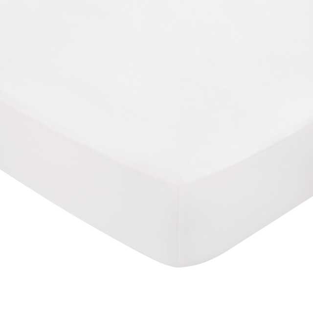 Bedeck of Belfast Fine Linens 1000 Thread Count Egyptian Cotton Double Fitted Sheet, Silver - image 1