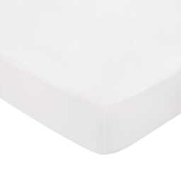 Bedeck of Belfast Fine Linens 1000 Thread Count Egyptian Cotton Double Fitted Sheet, Silver - thumbnail 1