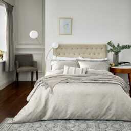 1951 Lavana Kingsize Duvet Cover SET, Linen - thumbnail 2