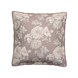 Bedeck of Belfast Kassi Pair of Square Oxford Pillowcase, Dusky Pink