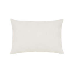Murmur Lena Embroidered Cushion 60cm x 40cm, White - thumbnail 1