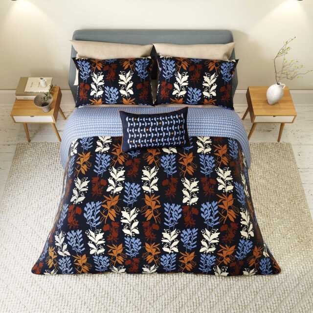 Helena Springfield Simply Scandi Frey Single Duvet Cover Set, Periwinkle Blues - image 1