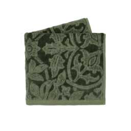William Morris St James Bath Sheet, Green - thumbnail 2