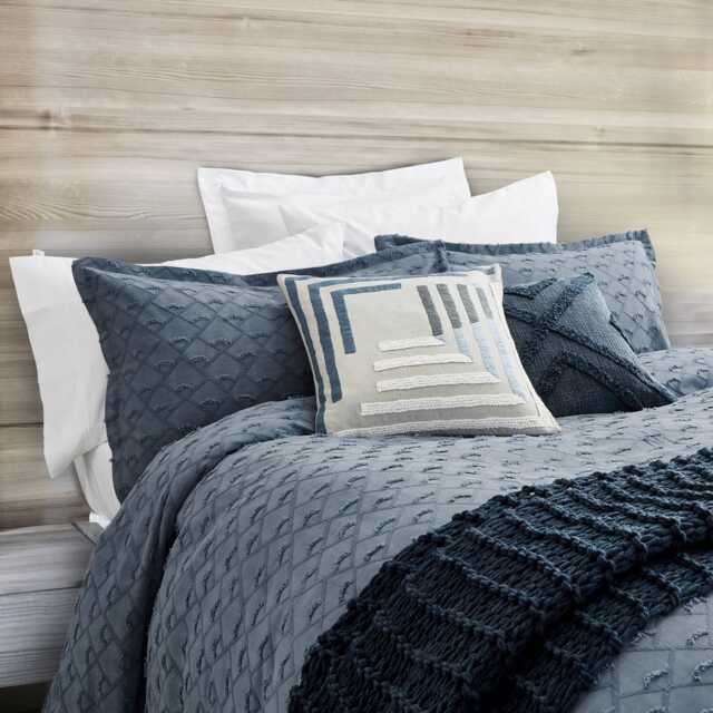 Nalu Nicole Scherzinger Kona Single Duvet Cover, Blue - image 1