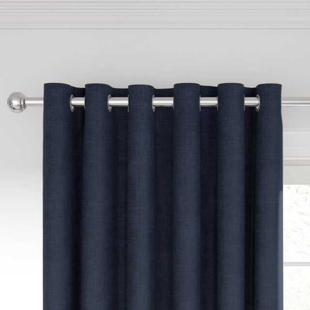 "Nalu Nicole Scherzinger Kalo Lined Curtains 66"" x 90"", Blue" - image 1