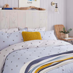 Joules Bedding, Moss Stitch Cushion, Yellow - thumbnail 2