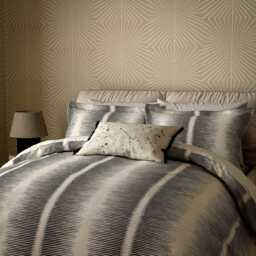 Harlequin Chaco Kingsize Duvet Cover SET, Charcoal - thumbnail 1