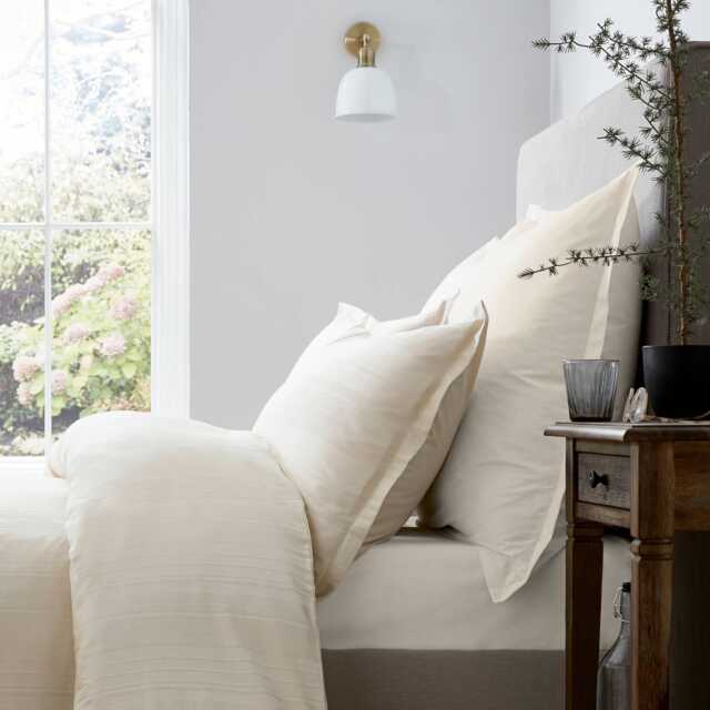 Murmur Seren Double Duvet Cover, Ivory - image 1