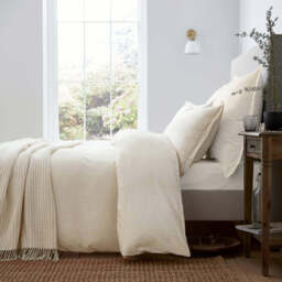 Murmur Seren Double Duvet Cover, Ivory - thumbnail 2