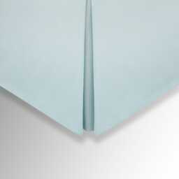 Helena Springfield, 50/50 Plain Dye Percale Kingsize Valance, Duck Egg