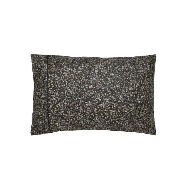 Morris & Co Seaweed Pair of Standard Pillowcases, Black - image 1