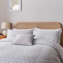 Murmur Mae Kingsize Duvet Cover SET, Cloud Grey