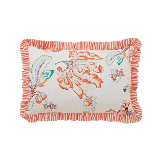 Yvonne Ellen Signature Floral Cushion 60cm x 40cm, Multi - image 1