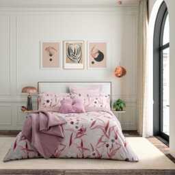 Ted Baker Cabana Kingsize Duvet Cover SET, Pink - thumbnail 2