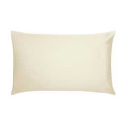 Bedeck of Belfast Fine Linens 400 Thread Count Sateen Plain Dye Pair of Standard Pillowcases, Charcoal - thumbnail 2