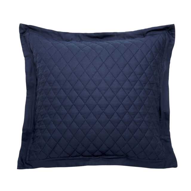 Bedeck of Belfast Sutton/Albany Square Pillowcase, Denim Blue - image 1