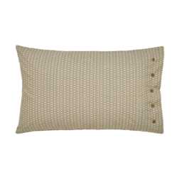 Bedeck of Belfast Avero Pair of Standard Pillowcases, Teal - thumbnail 1