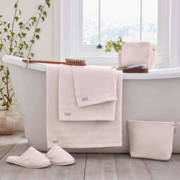 Murmur Spa Collection Waffle Bath Sheet, Rose - thumbnail 2