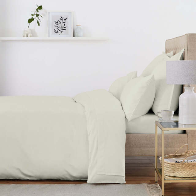 Murmur 500 Thread Count Single Duvet Cover, Mourne Green