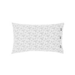 Bedeck of Belfast Stafford Pair of Standard Pillowcases, Navy & Red - thumbnail 1