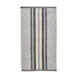 Helena Springfield Long Island Beach House Stripe Hand Towel, Linen & Grey