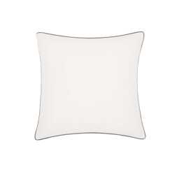 Harlequin Sumi Square Pillowcase, Pearl & Charcoal - thumbnail 1