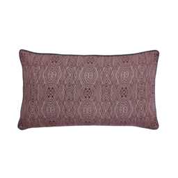 Bedeck of Belfast Katara/Umma Cushion 70cm x 40cm, Mulberry - thumbnail 1