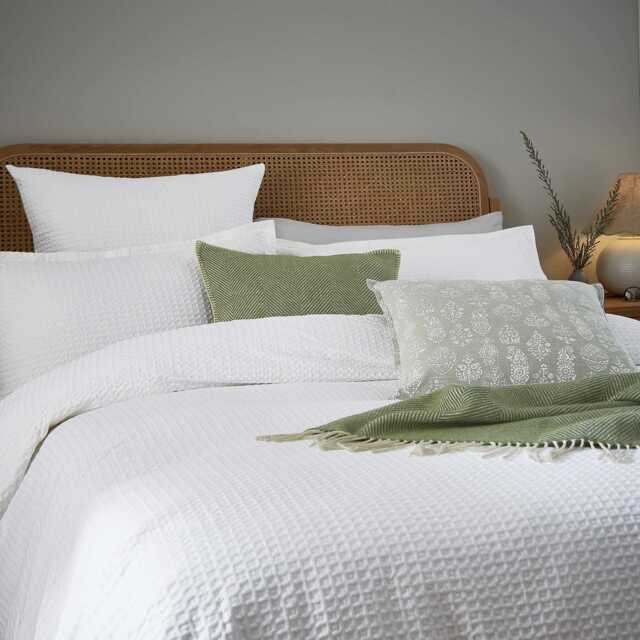 Murmur Lida Double Duvet Cover SET, White - image 1