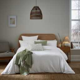 Murmur Lida Double Duvet Cover SET, White - thumbnail 2