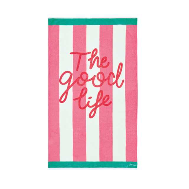 Joules The Good Life Beach Towel, Multi - image 1