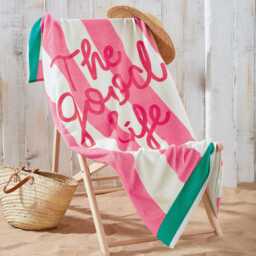 Joules The Good Life Beach Towel, Multi - thumbnail 2