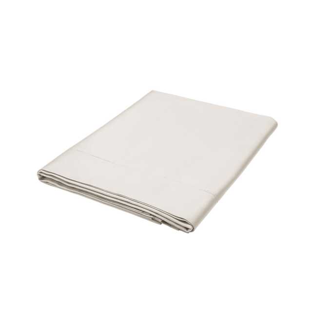 Bedeck of Belfast Fine Linens 600 Thread Count Egyptian Cotton Single Flat Sheet, Cashmere - image 1