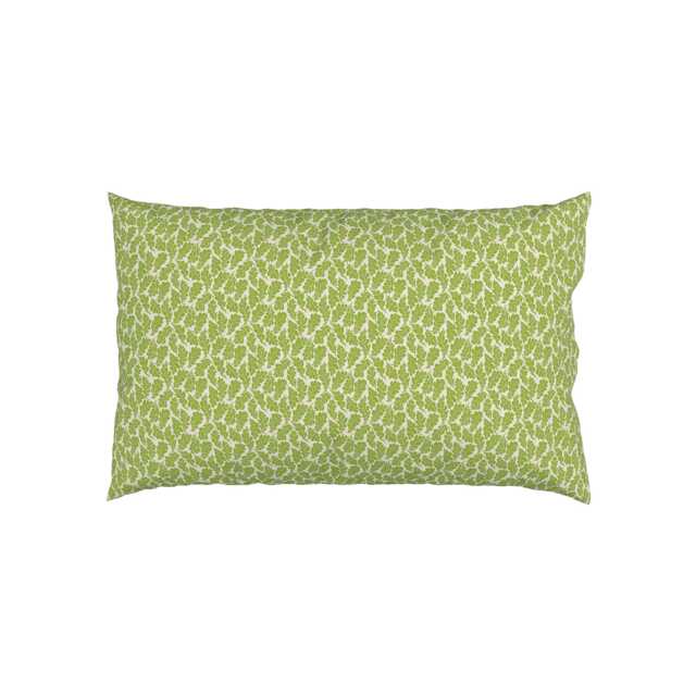 Land & Shore Melody Pair of Standard Pillowcases, Green - image 1