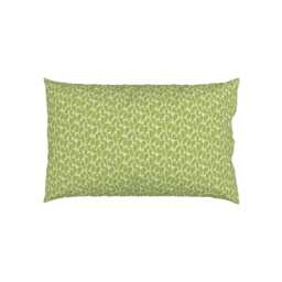 Land & Shore Melody Pair of Standard Pillowcases, Green