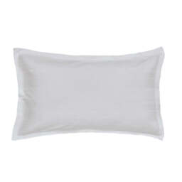 Murmur Seren Oxford Pillowcase, White