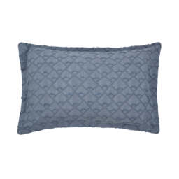 Nalu Nicole Scherzinger Kona Oxford Pillowcase, Blue - thumbnail 1