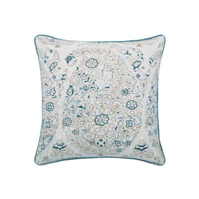 Bedeck of Belfast Oscar/Celadon Cushion 50cm x 50cm, Celadon - image 1