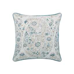 Bedeck of Belfast Oscar/Celadon Cushion 50cm x 50cm, Celadon - thumbnail 1