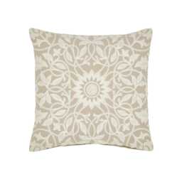 William Morris Pure St James Embroidered Cushion 50cm x 50cm, Linen - thumbnail 1