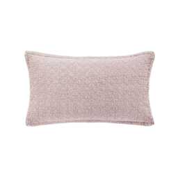 Bedeck of Belfast Stonewashed Cotton Pair of Standard Pillowcases, Pink - thumbnail 1