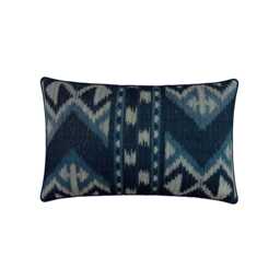 Bedeck of Belfast Dhaka Cushion 70cm x 40cm, Blue