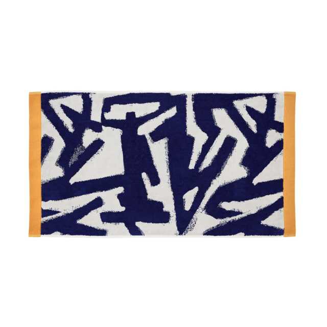 Harlequin Sophie Robinson Thicket Bath Mat, Lapis - image 1
