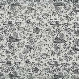 Burleigh x Bedeck of Belfast Burleigh Throw, Charcoal/White - thumbnail 2