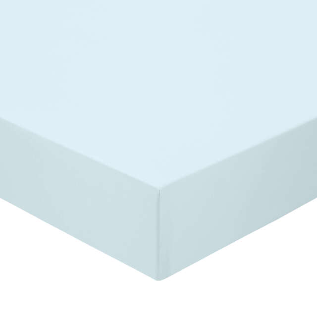 Murmur 500 Thread Count Single Fitted Sheet, Ballintoy Blue