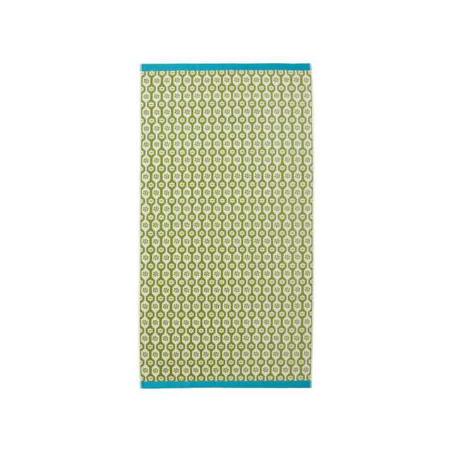 Land & Shore Daisy Bath Sheet, Green - image 1