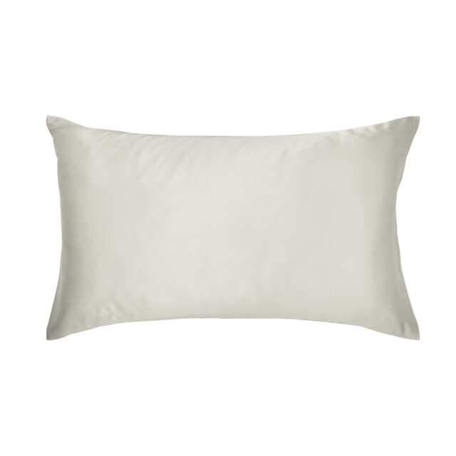 Morris & Co Silk Standard Pillowcase, Silver - image 1