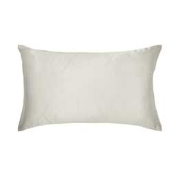 Morris & Co Silk Standard Pillowcase, Silver