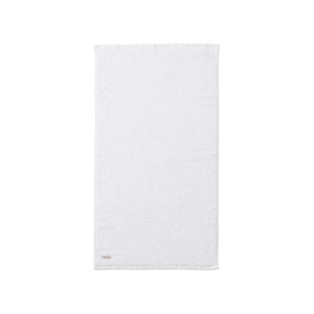 Murmur Lune Sculpted Bath Sheet, White - image 1