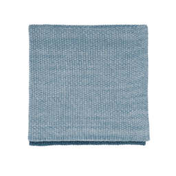 Murmur Flo Knitted Throw, Ballintoy Blue