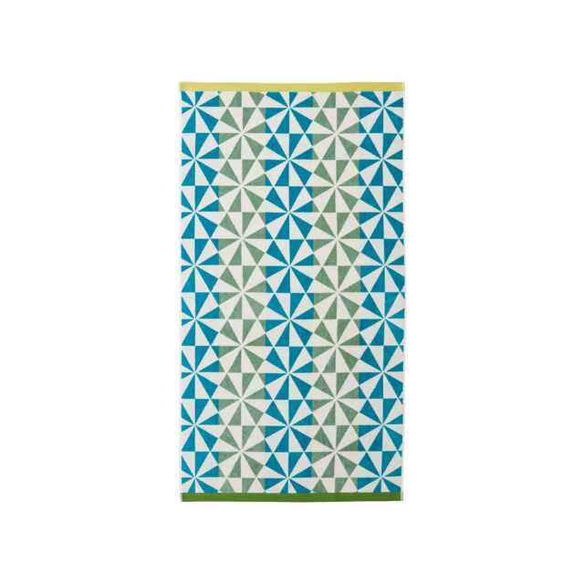 Land & Shore Sails Bath Towel, Green - image 1